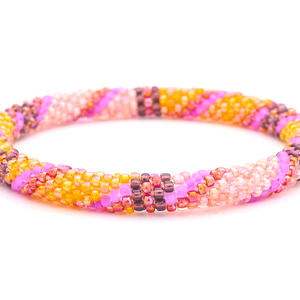 Sashka Co. Glass Bead Bracelet Mixed Sugar Plum Dream Bracelet