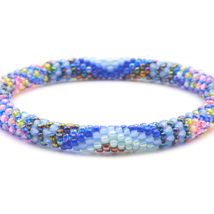 Sashka Co. Glass Bead Bracelet Mixed Watercolor Bracelet