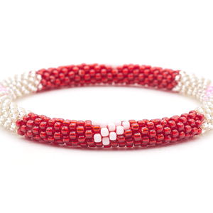 Sashka Co. Glass Bead Bracelet Red / Clear / Pink / White Red Love Potion Bracelet