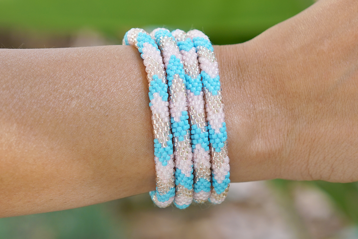 Sashka Co. Kids Bracelet Baby Blue / Pink / Rose Gold Self Love Bracelet - Kids