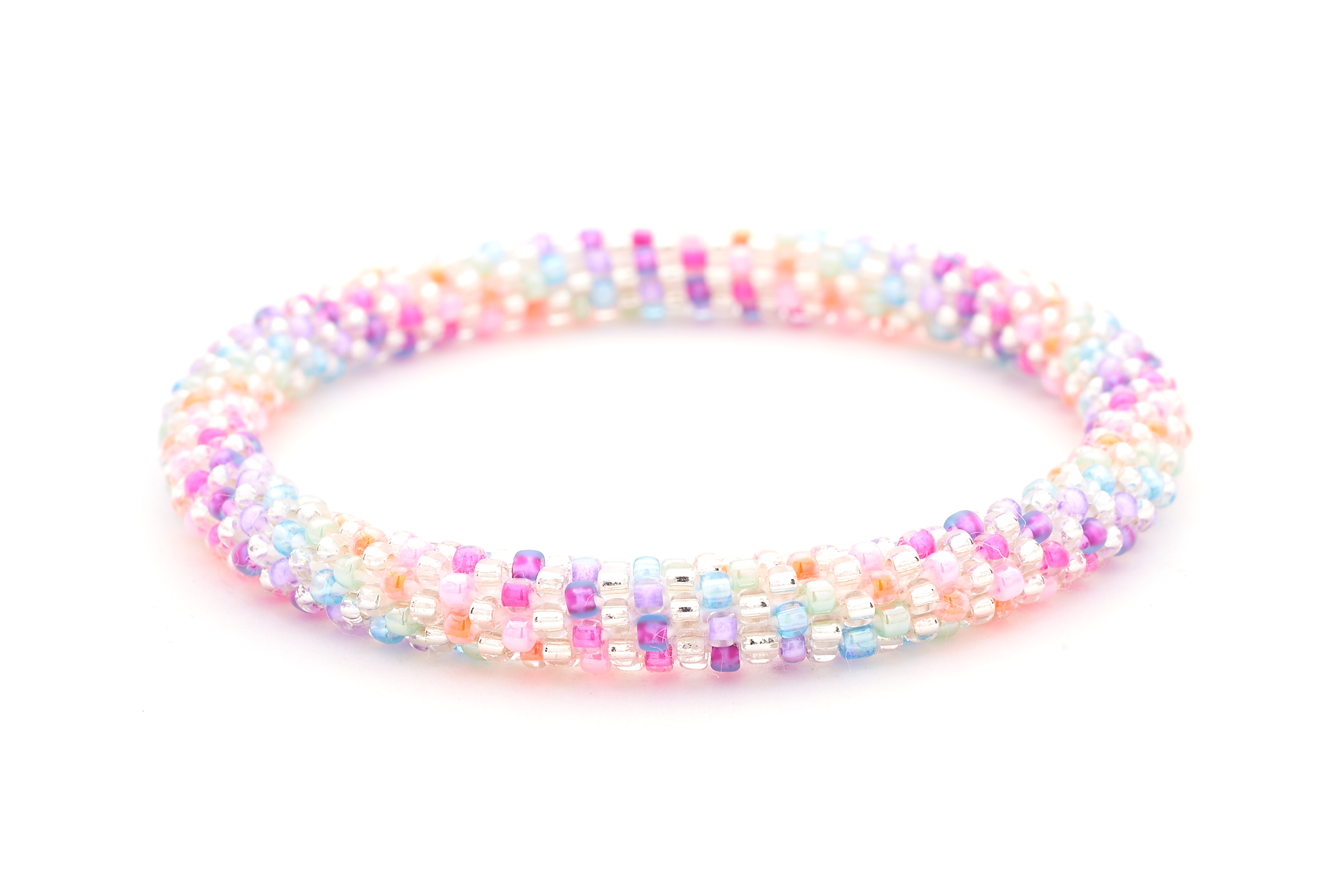 Sashka Co. Kids Bracelet Clear / Orange / Pink / Purple / Blue Vibrant Dreams Bracelet - Kids