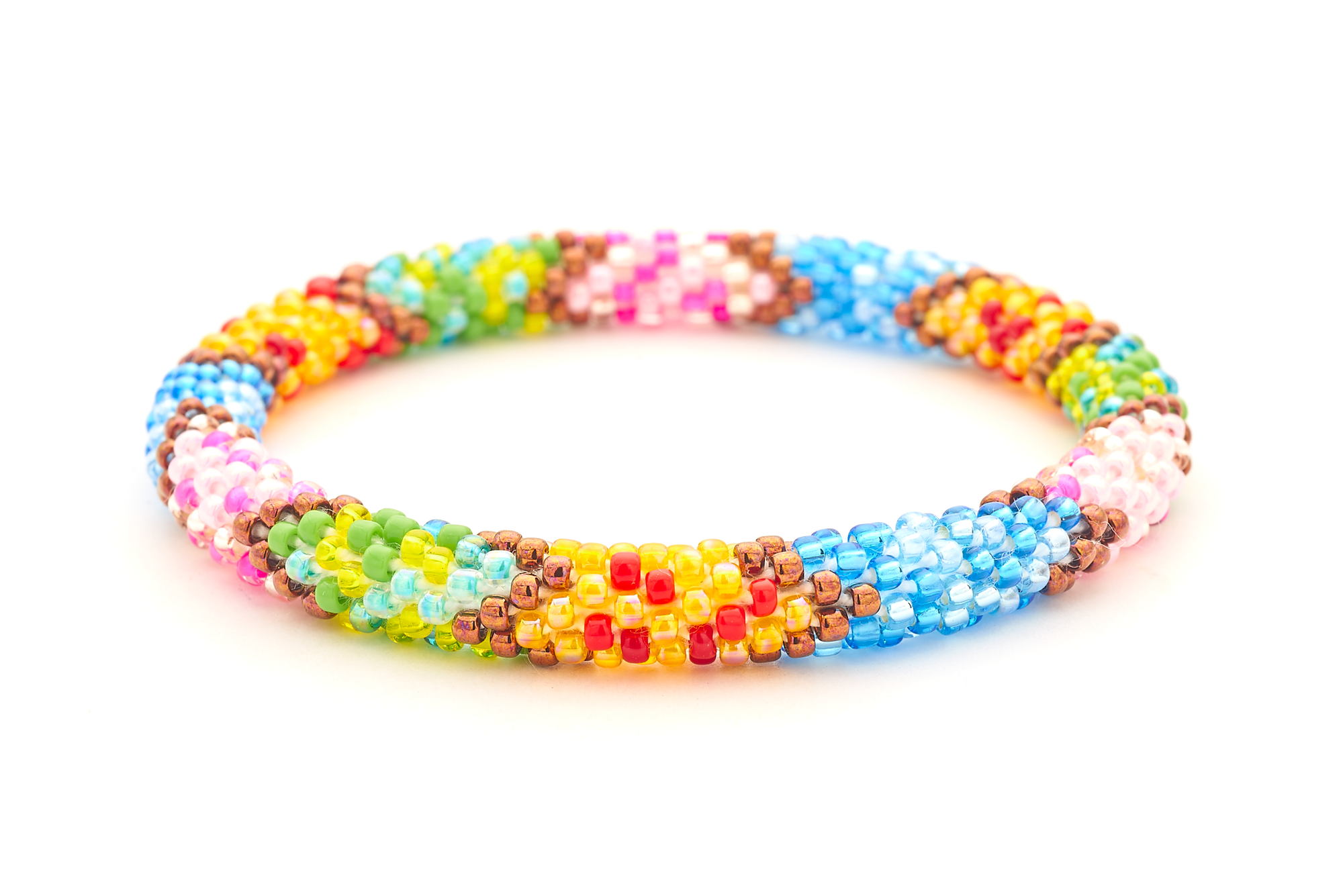 Sashka Co. Kids Bracelet Mixed Colorburst Carnival Bracelet - Kids