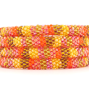 Sashka Co. Kids Bracelet Orange / Gold / Red / Brown Amber Glow Bracelet - Kids