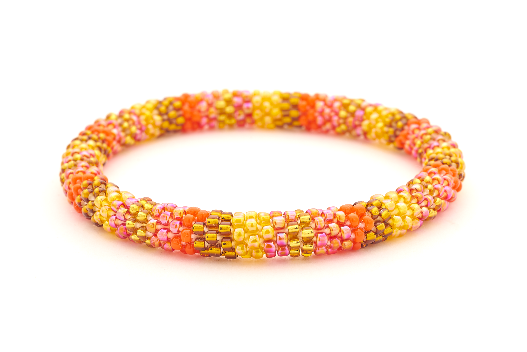 Sashka Co. Kids Bracelet Orange / Gold / Red / Brown Amber Glow Bracelet - Kids