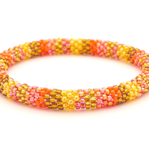 Sashka Co. Kids Bracelet Orange / Gold / Red / Brown Amber Glow Bracelet - Kids