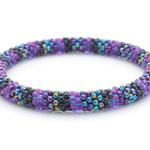 Sashka Co. Kids Bracelet Purple / Black / Iridescent Enchanted Eclipse Bracelet - Kids