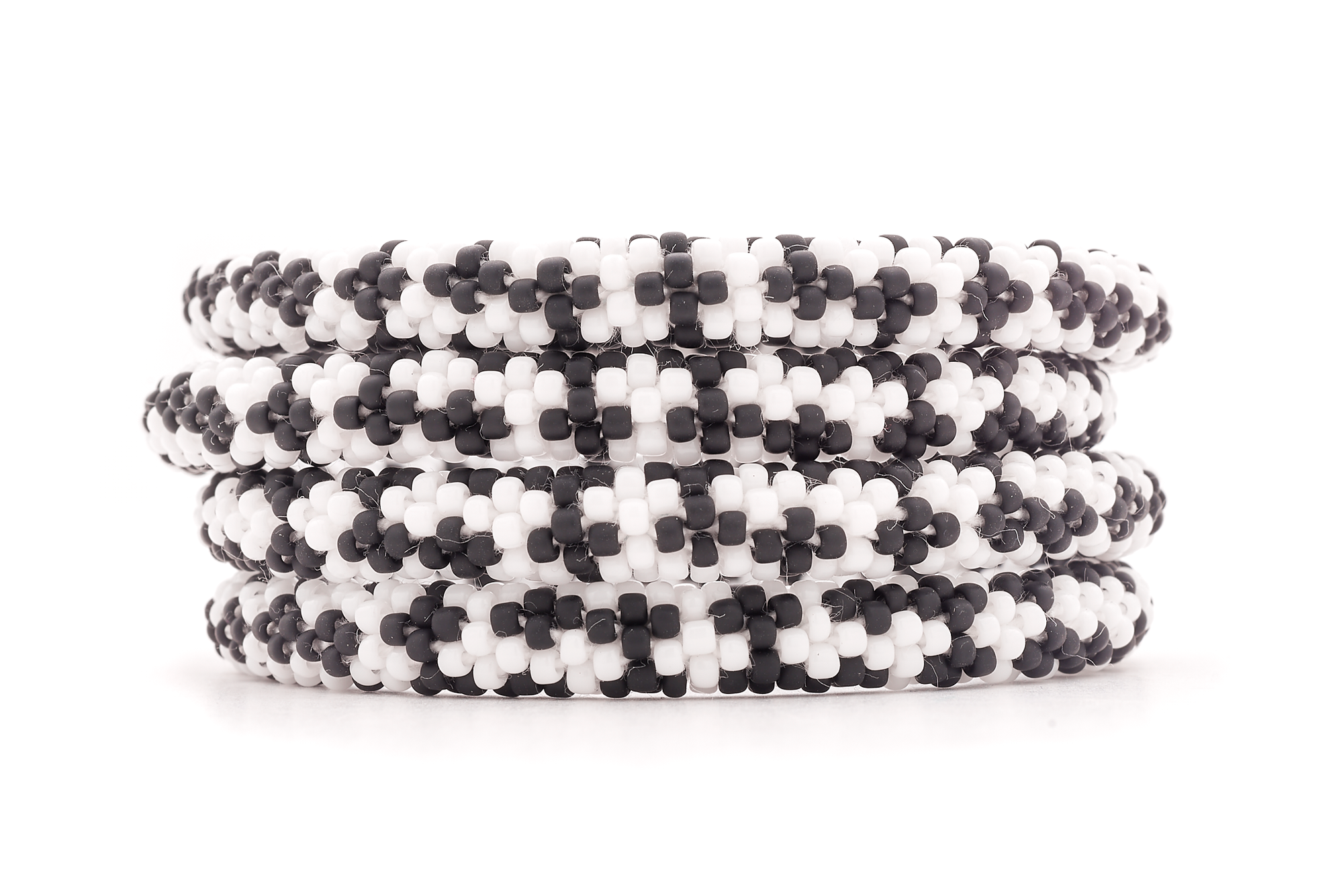 Sashka Co. Kids Bracelet White / Black Sophisticated Chic Bracelet - Kids
