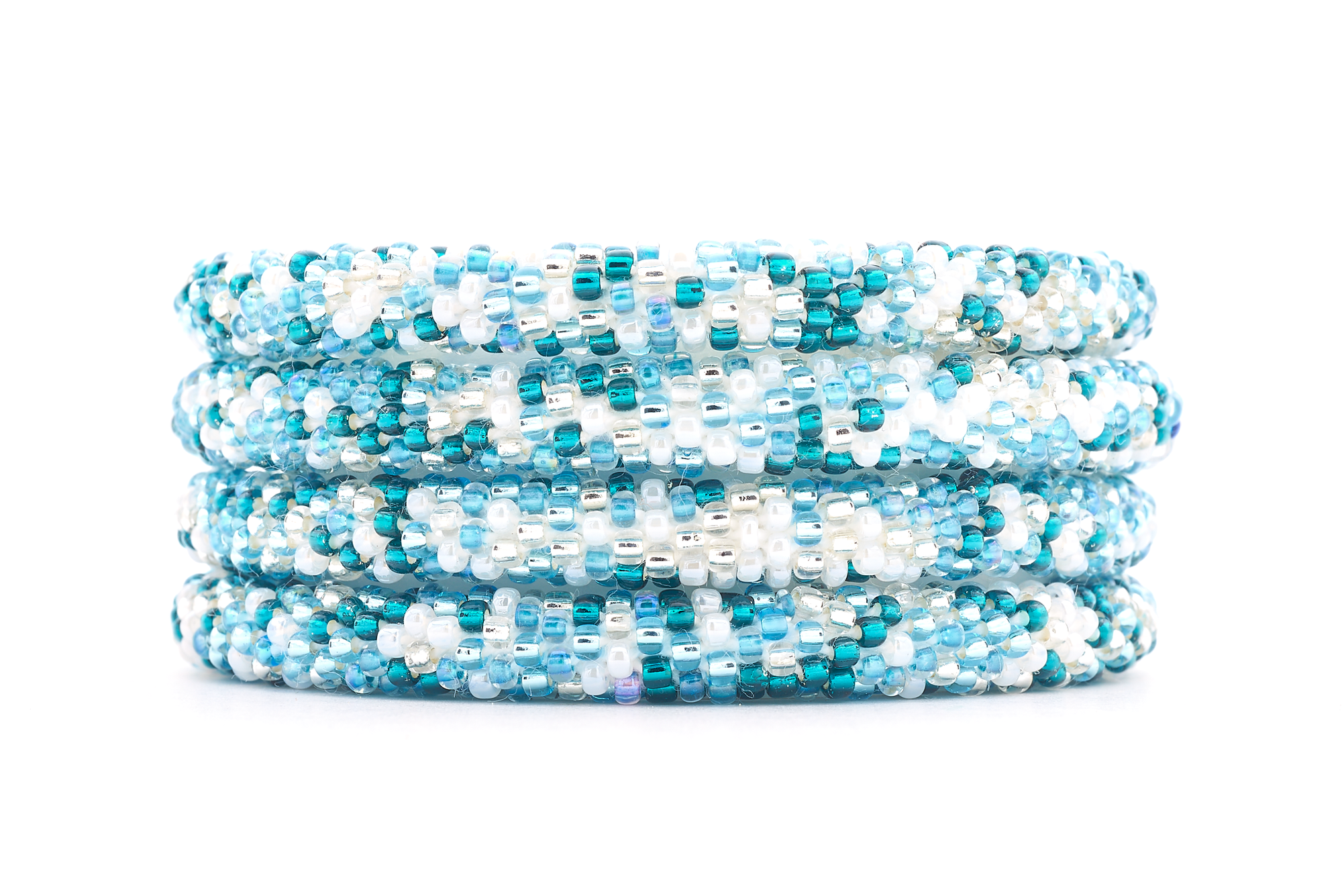 Sashka Co. Kids Bracelet White / Clear /  Light Blue / Teal Barrier Reef Bracelet - Kids