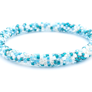 Sashka Co. Kids Bracelet White / Clear /  Light Blue / Teal Barrier Reef Bracelet - Kids