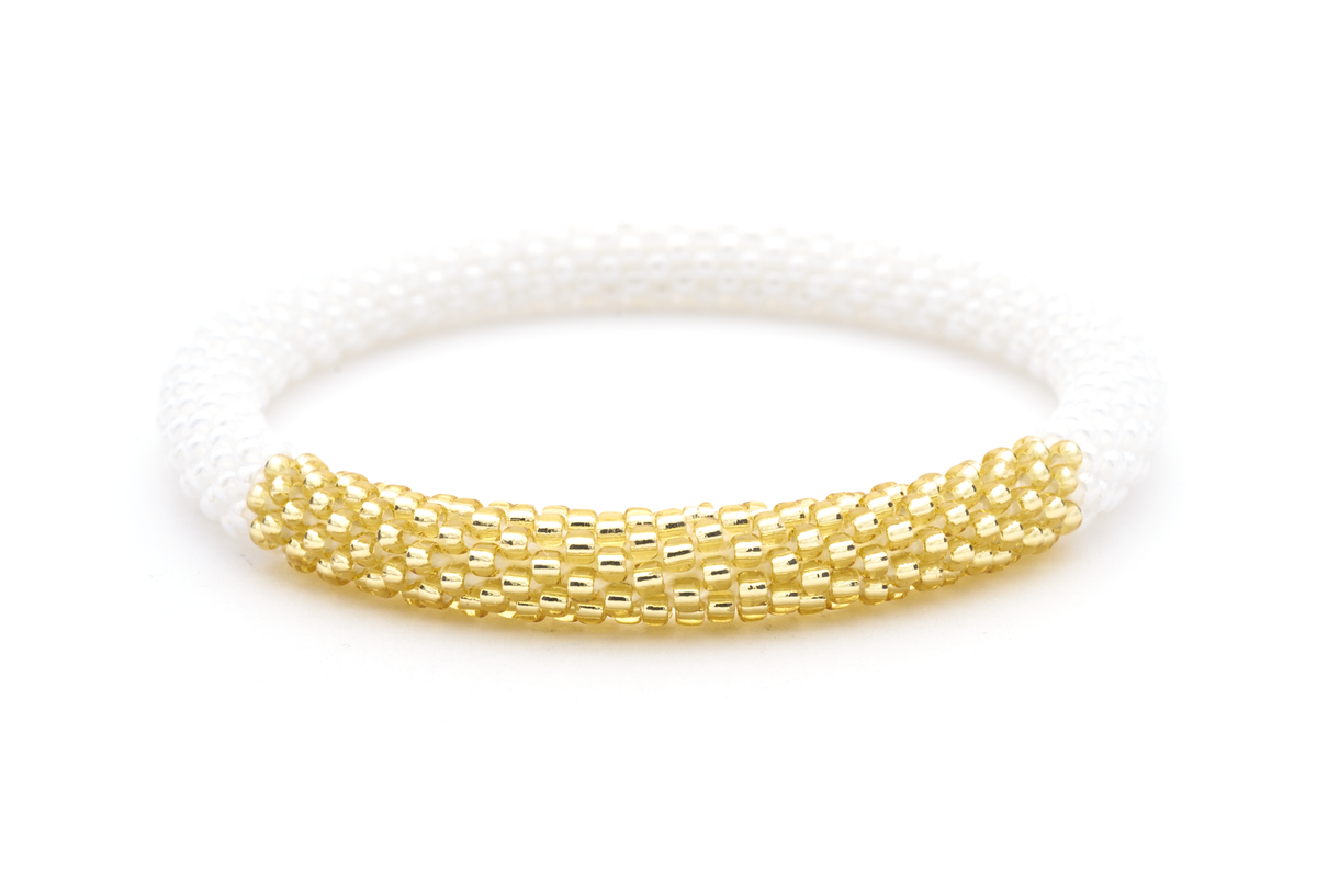 Sashka Co. Kids Bracelet White / Gold Golden Ivory Bracelet - Kids
