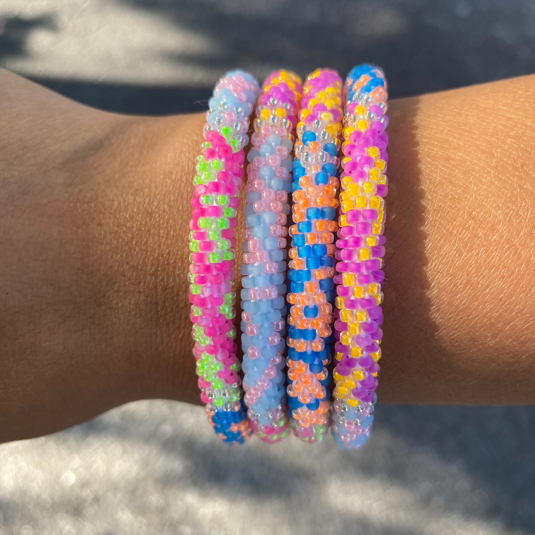 Sashka Co. Original Bracelet Neon Green / Matte Pink / Light Pink / Matte Blue / Matte Light Blue / Matte Purple / Orange / Clear $5 Hidden Bracelet! Code: HIDDEN