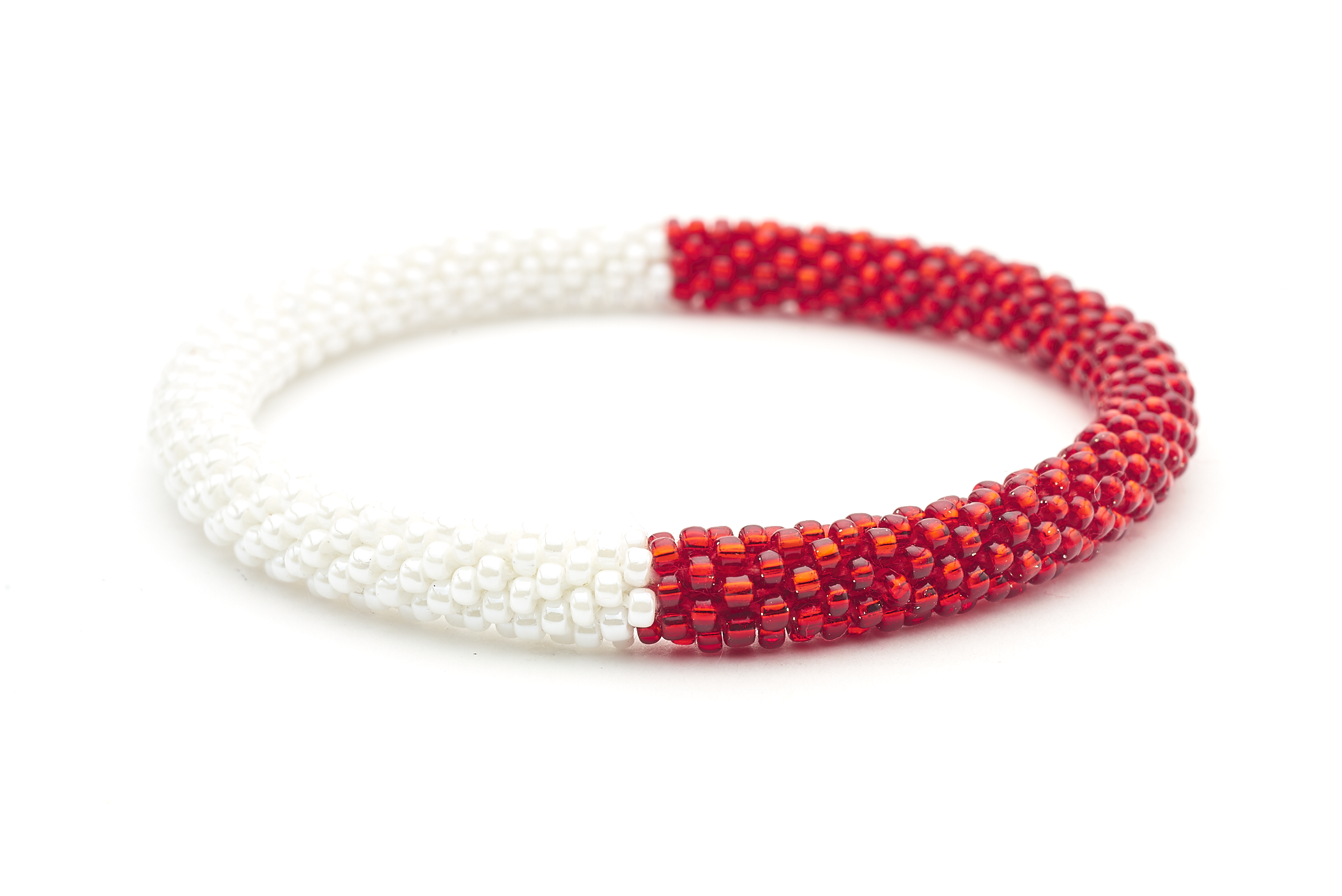 Sashka Co. Original Bracelet Red / White Christmas Bracelet
