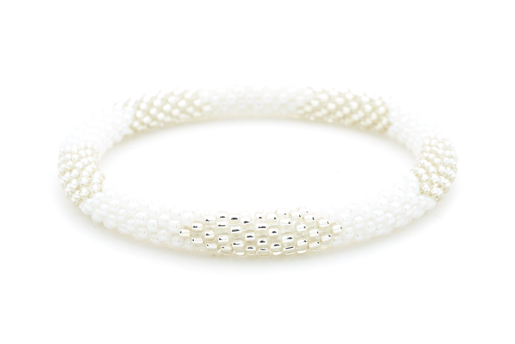 Sashka Co. Original Bracelet White/Clear Snow White Bracelet