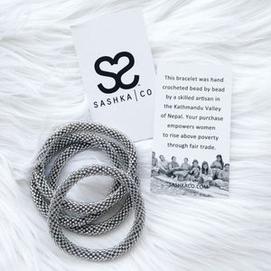 Sashka Co. Solid Solid Silver Solid Silver Bracelet
