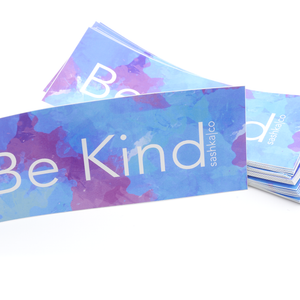Sashka Co. Be Kind Blue and Purple Sticker