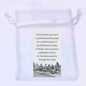 Sashka Co. Bag / Story Card Keepsake Bag and Story Card