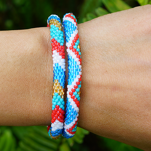 Sashka Co. Bracelet Set 2 Bracelets Funky Summer Bracelet Set of 2