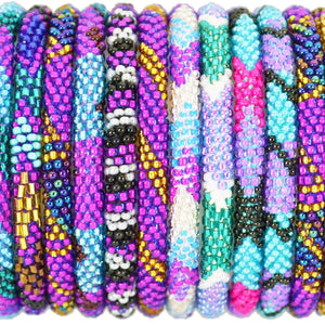 Sashka Co. Bracelet Set 2 Bracelets Purple Power Set of 2