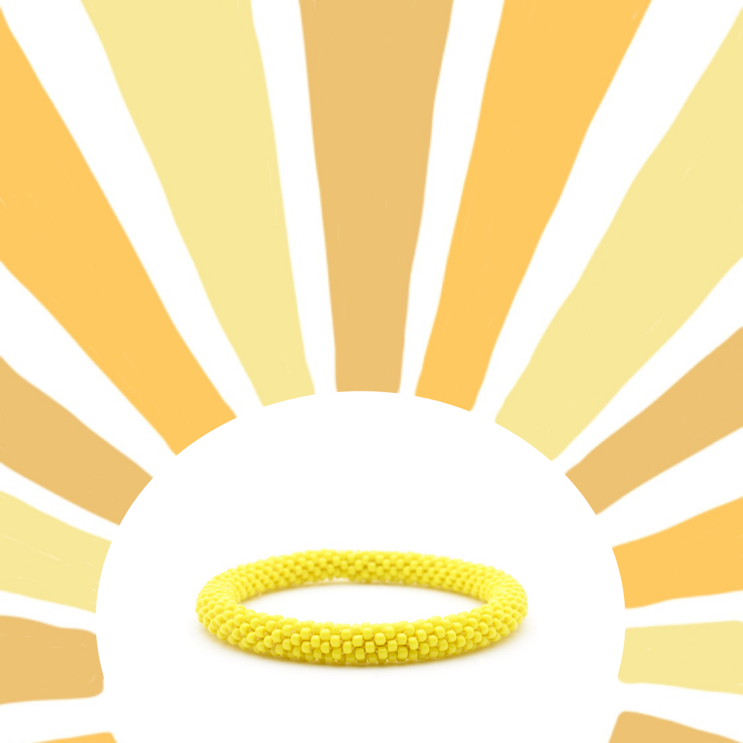 Sashka Co. Bracelets Sashka Anklet Yellow Sunshine Anklet