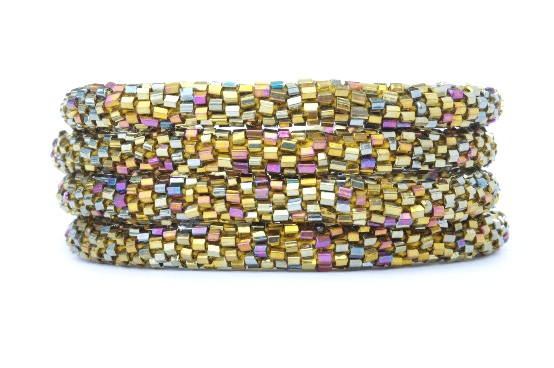 Sashka Co. Bracelets Solid Mixed Gold Elegant Iridescent Bracelet