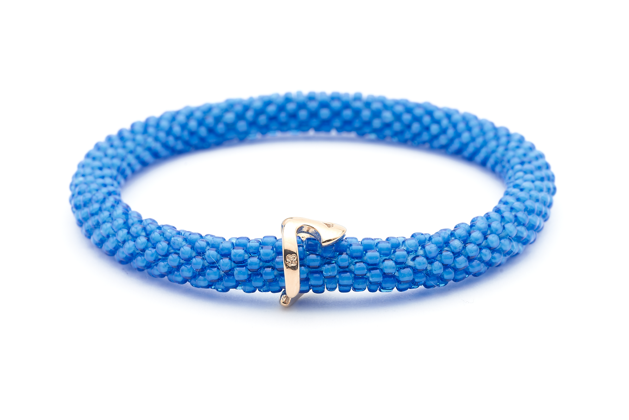 Sashka Co. Charm Bracelet Blue / Rose Gold Limited Edition Wave Charm Bracelet