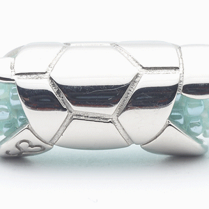 Sashka Co. Charm Bracelet Mint Sea Turtle Charm Bracelet