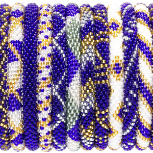 Sashka Co. Extended 8" Bracelet 2 Bracelets Go Navy Bracelet Set of 2 - Extended 8"