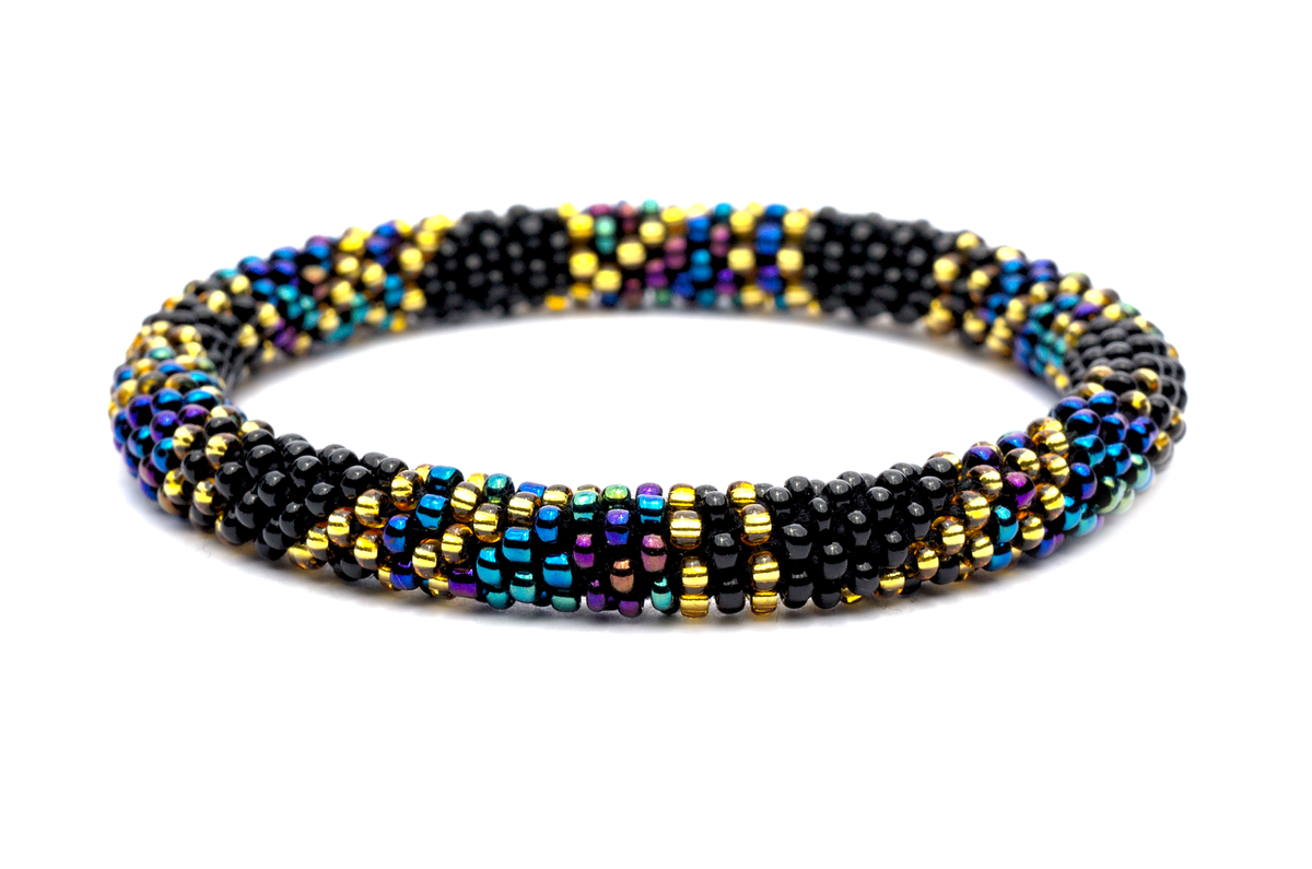 Sashka Co. Extended 8" Bracelet Black/Gold / Mix Nightfall Bracelet - Extended 8"