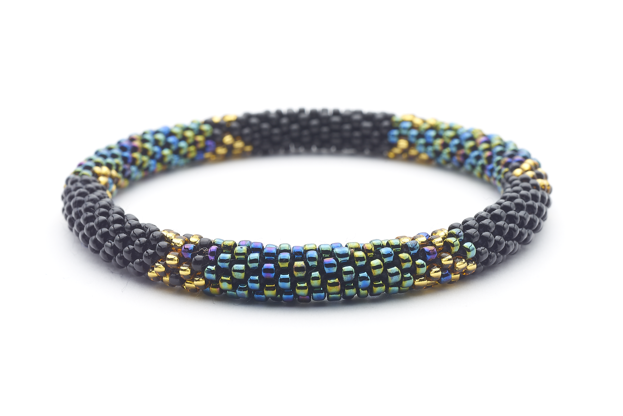 Sashka Co. Extended 8" Bracelet Black / Gold / Mixed Night Life Bracelet - Extended 8"