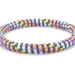 Sashka Co. Extended 8" Bracelet Black / Rainbow Rainbow Track Bracelet - Extended 8"