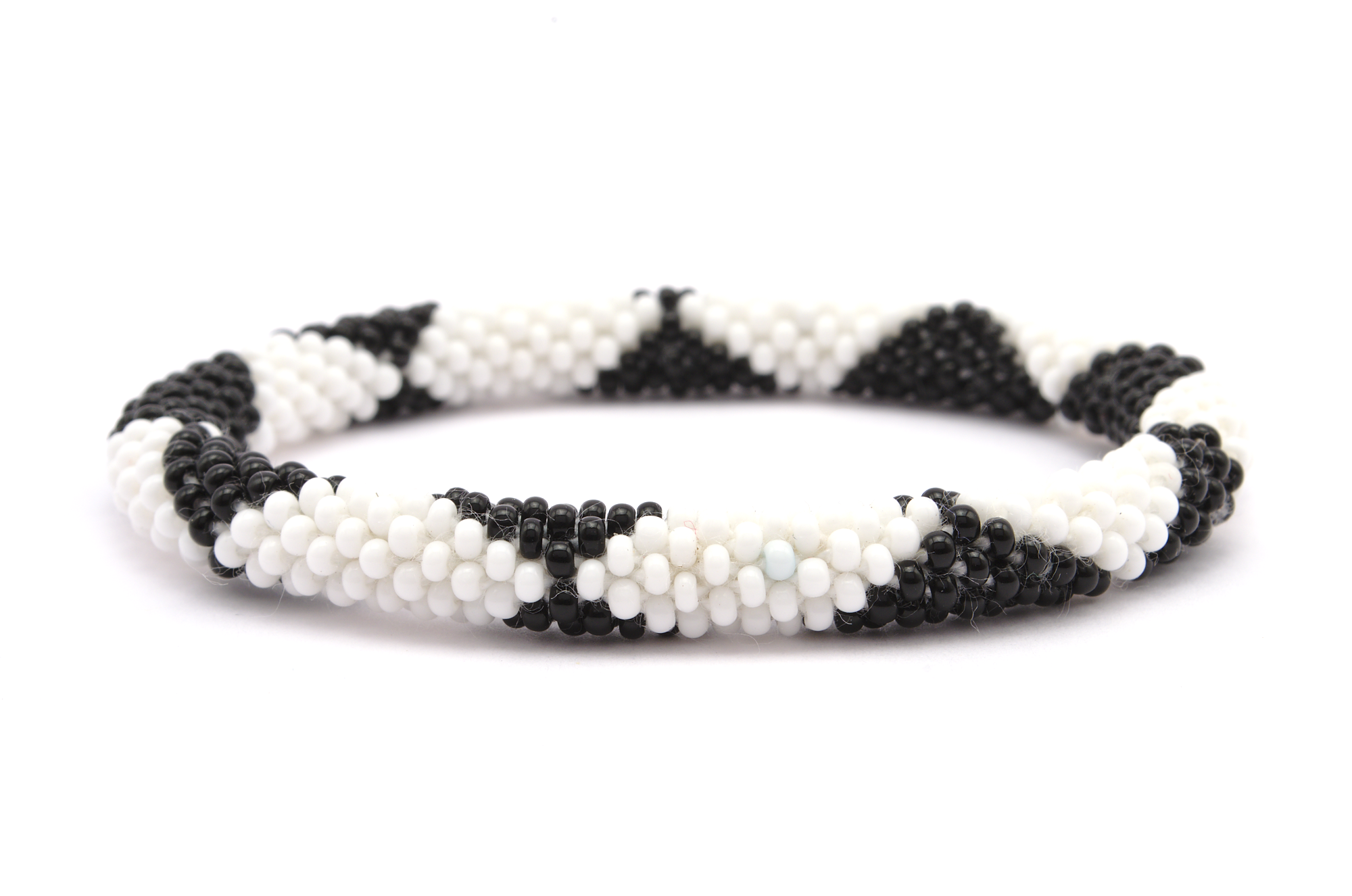 Sashka Co. Extended 8" Bracelet Black / White Crush It Bracelet - Extended 8"