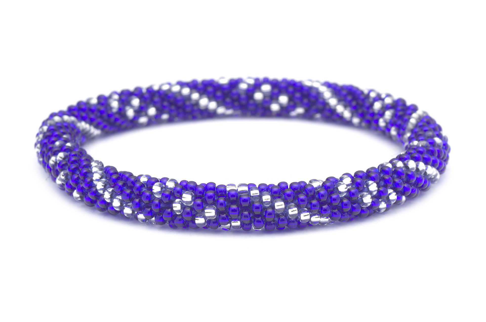 Sashka Co. Extended 8" Bracelet Blue/Clear Perfect Day Bracelet - Extended 8"