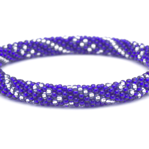 Sashka Co. Extended 8" Bracelet Blue/Clear Perfect Day Bracelet - Extended 8"