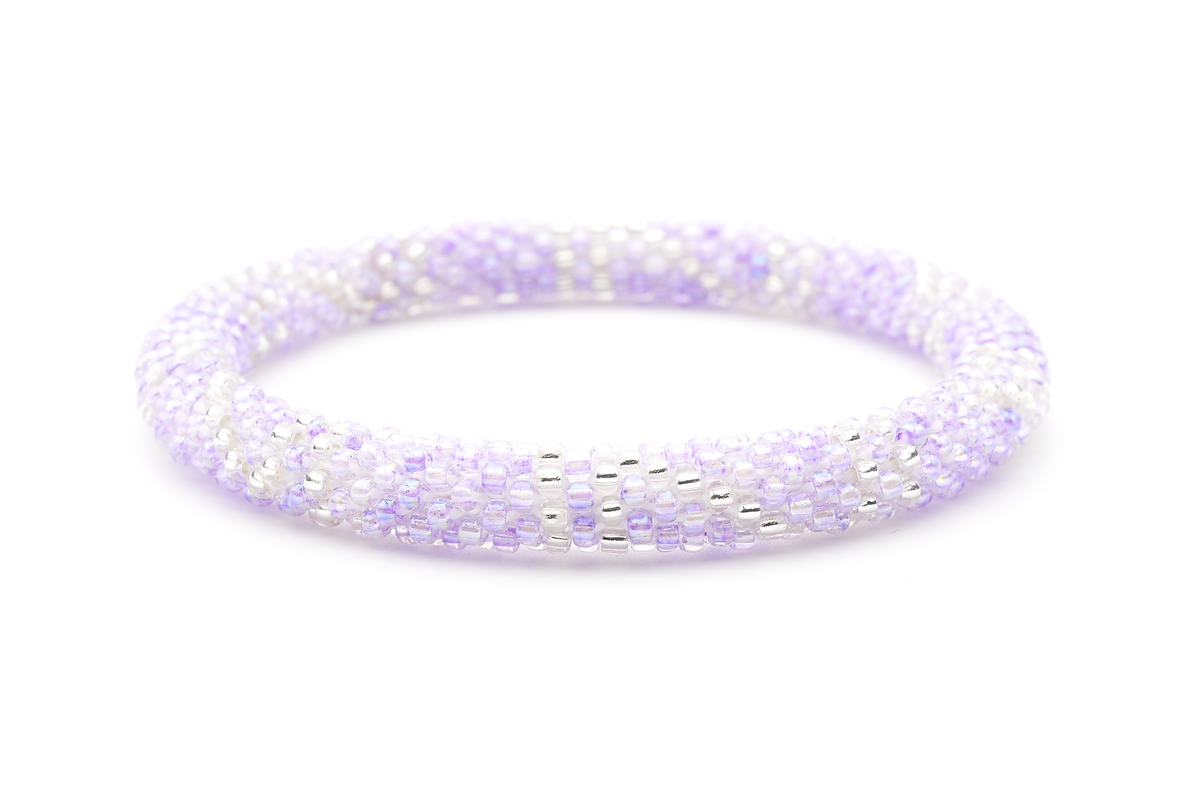 Sashka Co. Extended 8" Bracelet Iridescent Purple / Clear Igorevna Bracelet - Extended 8"