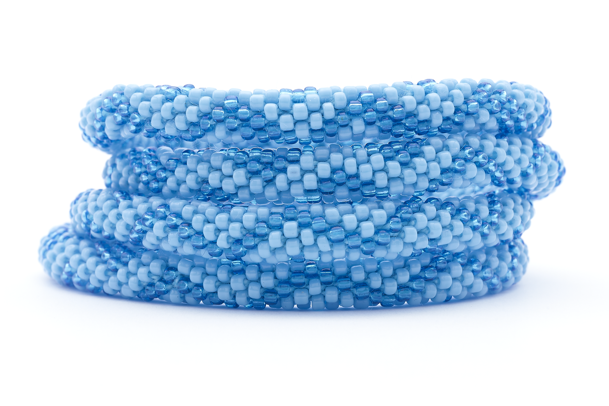 Sashka Co. Extended 8" Bracelet Mixed Blue Waves Bracelet - Extended 8"