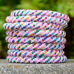 Sashka Co. Extended 8" Bracelet Mixed Candy Bracelet - Extended 8"