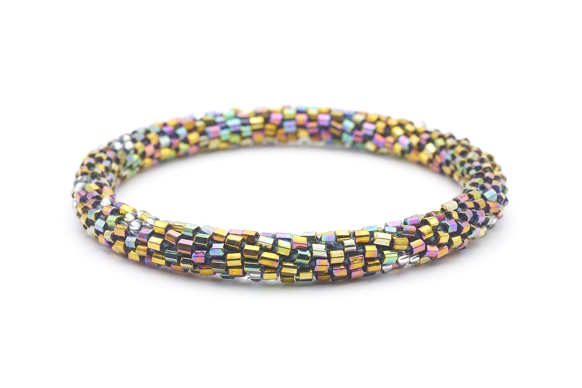 Sashka Co. Extended 8" Bracelet Mixed Elegant Flower Bracelet - Extended 8"