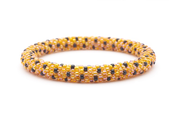 Sashka Co. Extended 8" Bracelet Orange / Black Tigress Bracelet - Extended 8"
