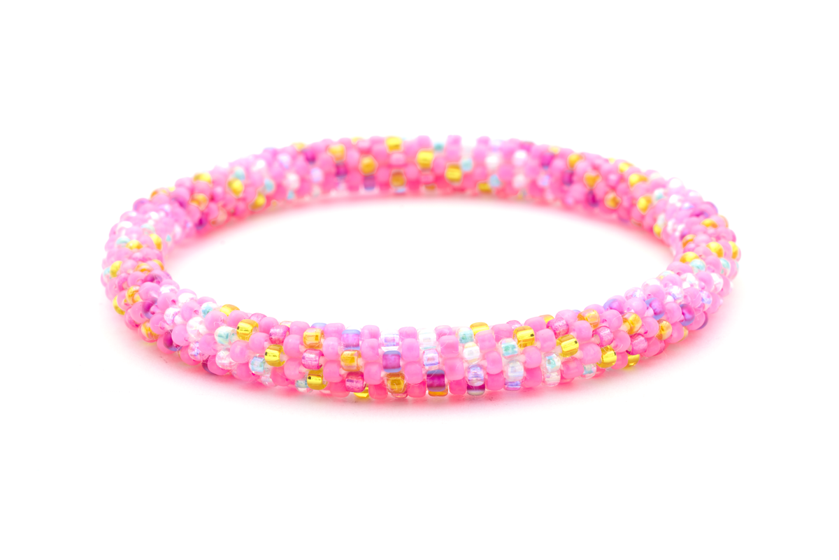 Sashka Co. Extended 8" Bracelet Pink / Rainbow Pink Rainbow Bracelet - Extended 8"