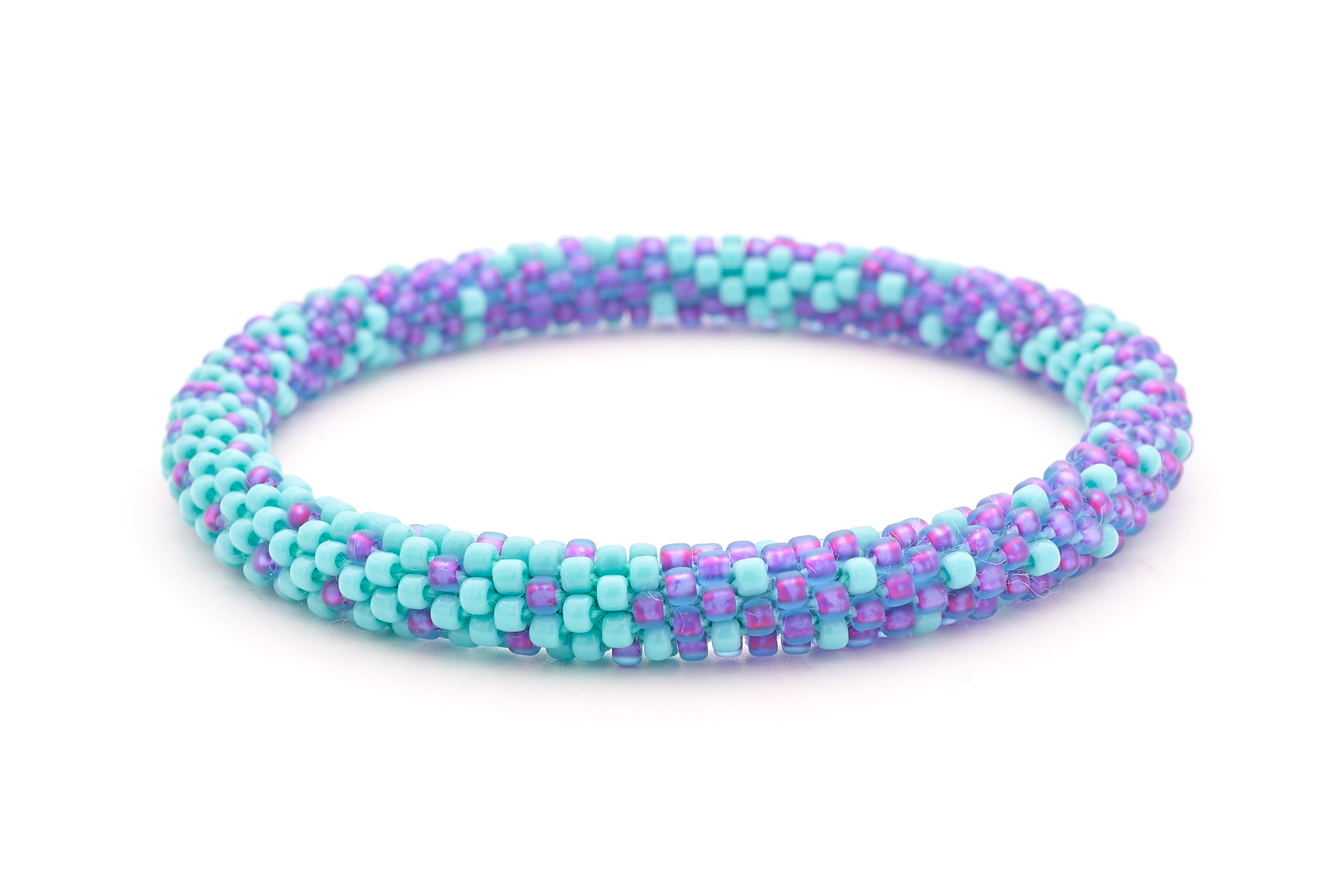 Sashka Co. Extended 8" Bracelet Purple / Turquoise Sincere Bracelet -Extended 8"