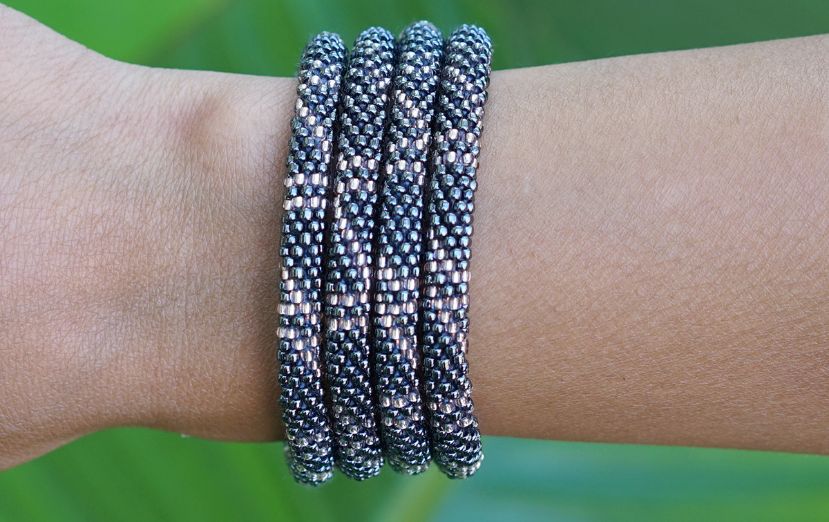 Sashka Co. Extended 8" Bracelet Rose Gold / Silver London Bracelet - Extended 8"
