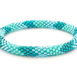 Sashka Co. Extended 8" Bracelet Teal / Turquoise / Blue High Seas Bracelet - Extended 8"