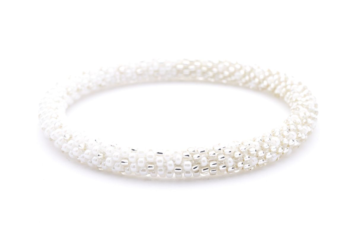 Sashka Co. Extended 8" Bracelet White / Clear Enthralling Bracelet - Extended 8"