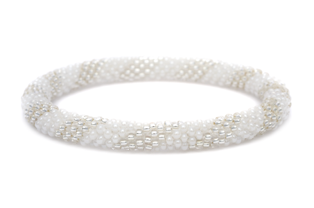Sashka Co. Extended 8" Bracelet White / Clear Truth Bracelet - Extended 8"