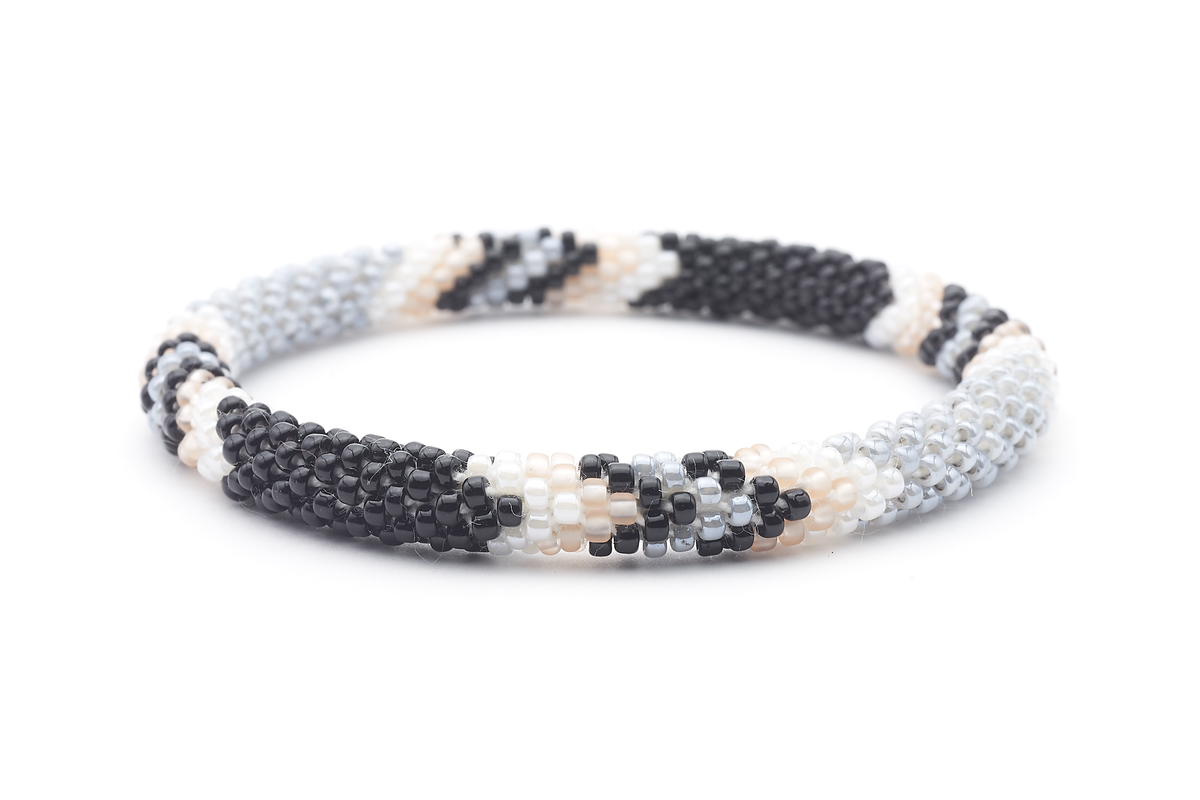 Sashka Co. Extended 8" Bracelet White / Coral / Gray / Black Integrity Bracelet - Extended 8"