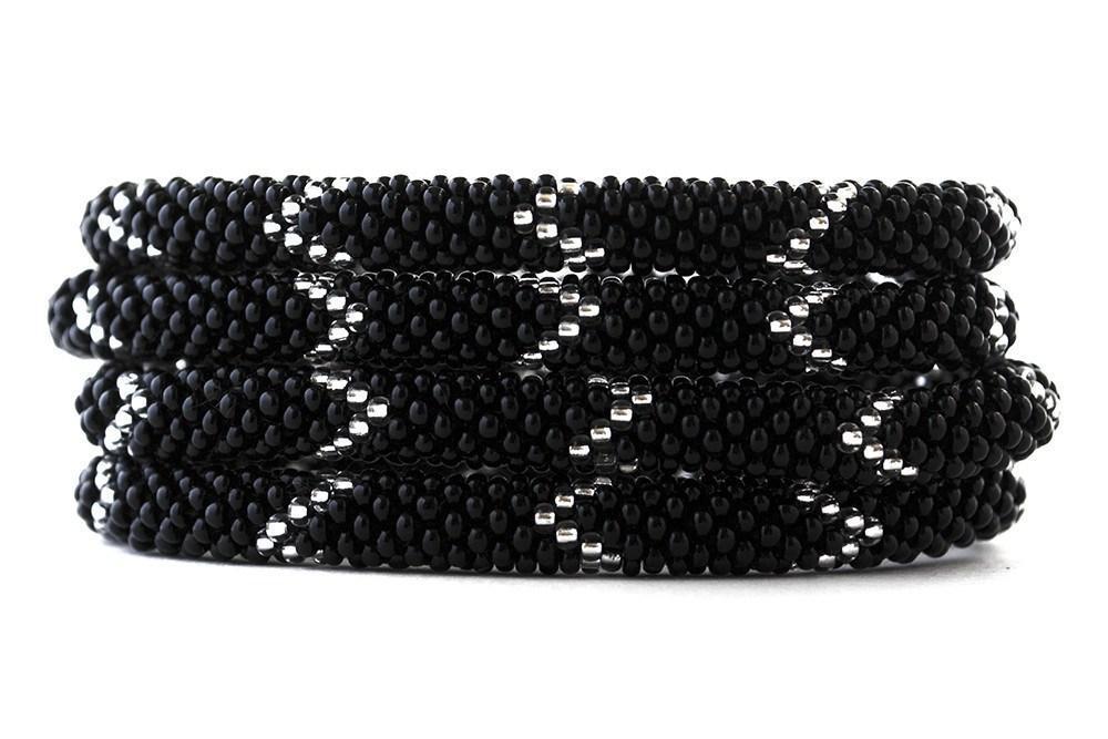 Sashka Co. Kids Bracelet Black / Clear Midnight Chic Bracelet - Kids