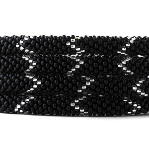 Sashka Co. Kids Bracelet Black / Clear Midnight Chic Bracelet - Kids