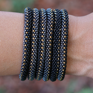 Sashka Co. Kids Bracelet Black / Gold / Silver Night Out Bracelet - Kids