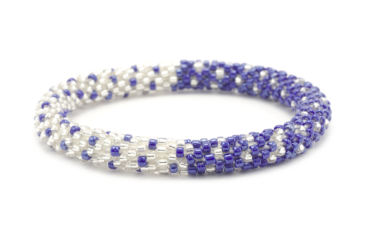 Sashka Co. Kids Bracelet Indigo / Clear Azurite Bracelet - Kids