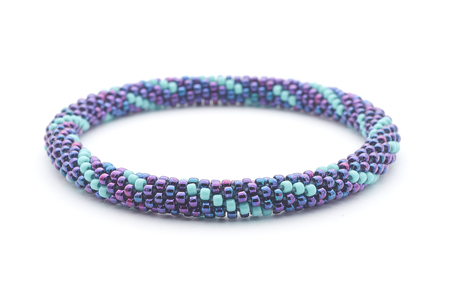 Sashka Co. Kids Bracelet Iridescent Blue Purple / Turquoise Hypnotic Bracelet - Kids